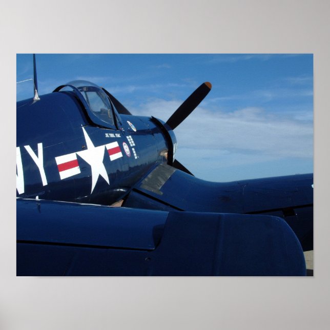 F4U Corsair Poster (Vorne)