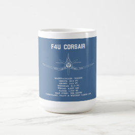 F4U CORSAIR STATTS BLUEPRINT TASSE