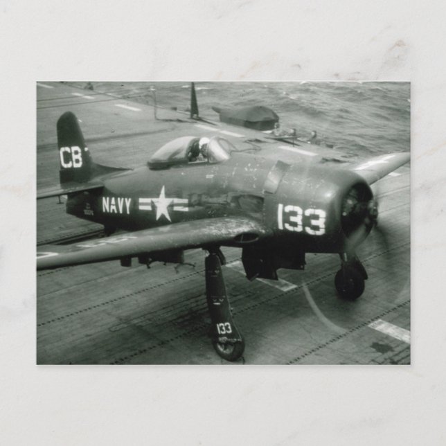 F8F Bearcat Postkarte (Vorderseite)