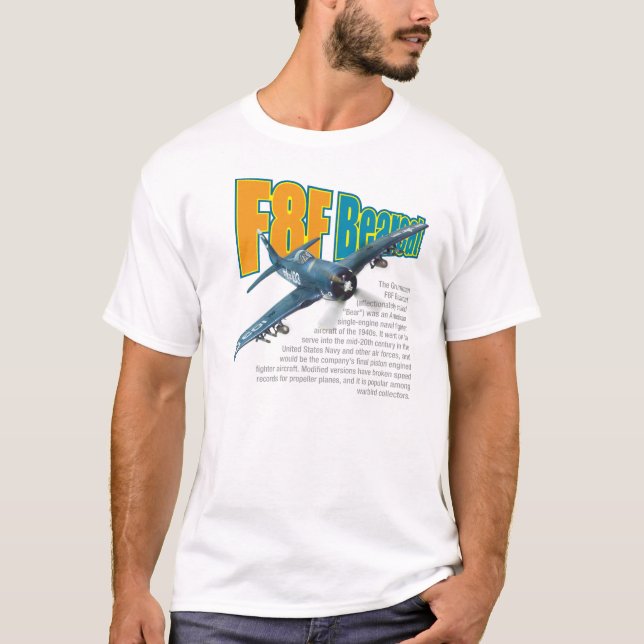 "F8F Bearcat " T-shirt (Devant)