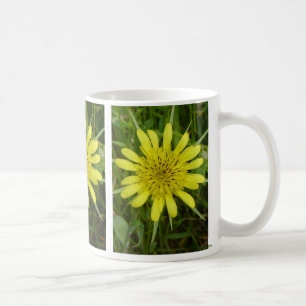 F9 Gelbe Wildblume Kaffeetasse