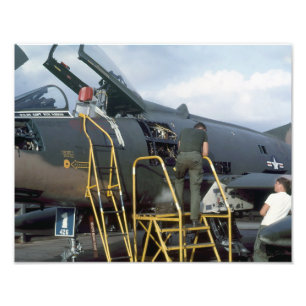 F-100 Vietnam 1968 Print Fotodruck