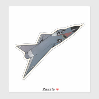 F-102 Delta Dagger, Interceptor Aircraft Aufkleber