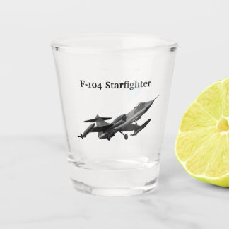 F-104 Starfighter Shot Glass Schnapsglas