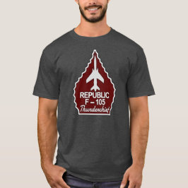 F-105 Thunderchief Rot-Pfeilspitze T-Shirt