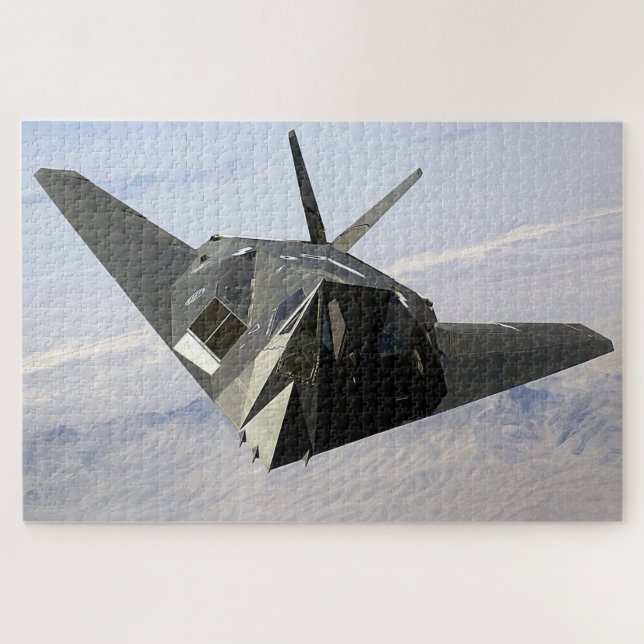 F-117 Nighthawk: Head-On Stealth (Horizontal)