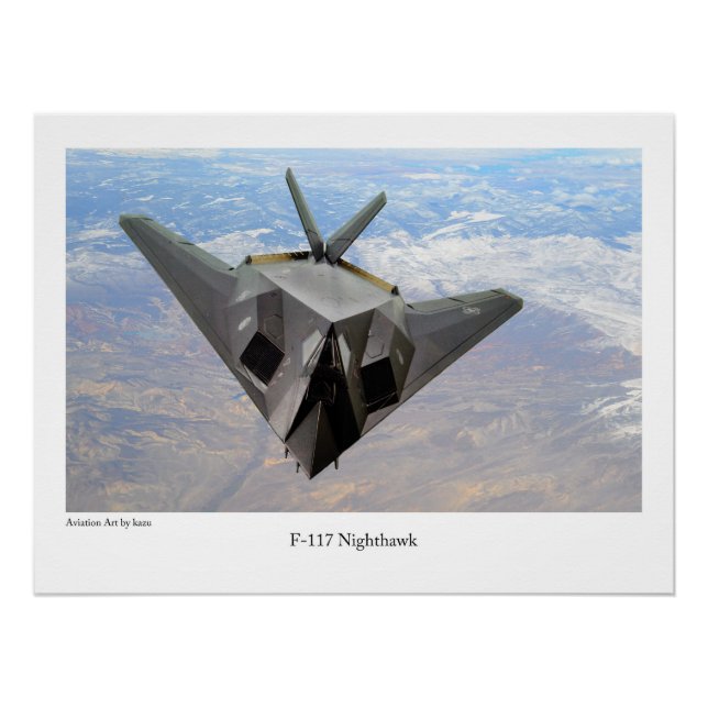 F-117 Nighthawk Poster (Vorderseite)