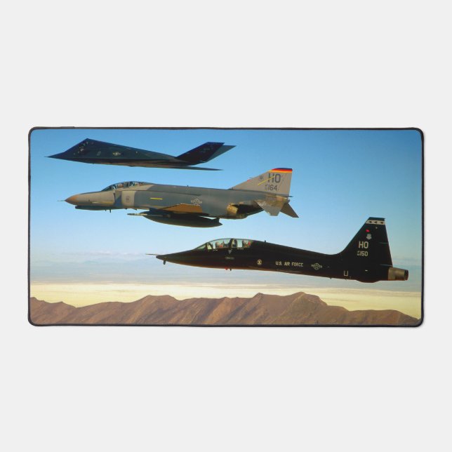 F-117A NIGHTHAWK - F-4 T-38 SCHREIBTISCHUNTERLAGE (Vorderseite)