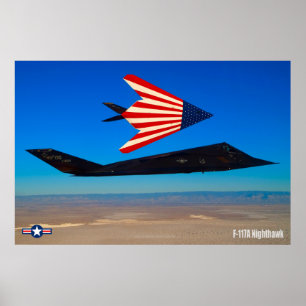F-117A NIGHTHAWK POSTER