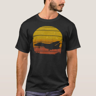 F-14 Sonnenuntergangsfalle F-14 Tomcat Jet Fighter T-Shirt