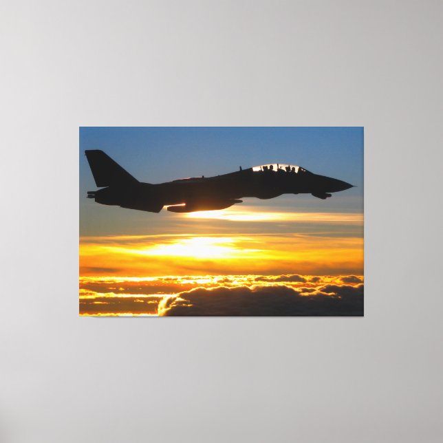 F-14 TOMCAT 40 x 60 Leinwanddruck (Vorderseite)
