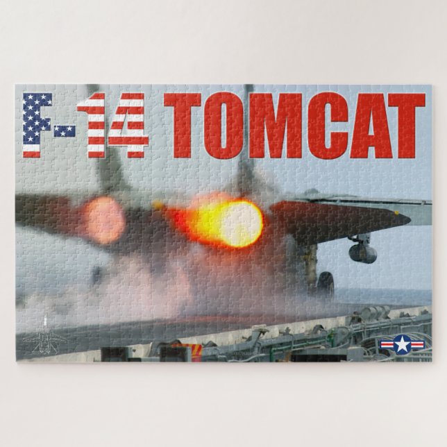 F-14 TOMCAT "AFTERBURNER" (20 x 30 Zoll) (Horizontal)