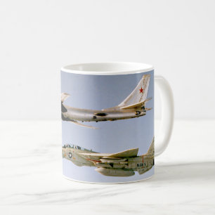 F-14 TOMCAT "BEAR INTERCEPT" KAFFEETASSE