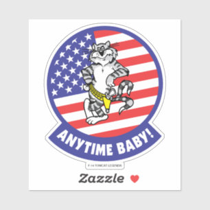 F-14 TOMCAT "BÉBÉ EN TOUT TEMPS !" USA STICKER