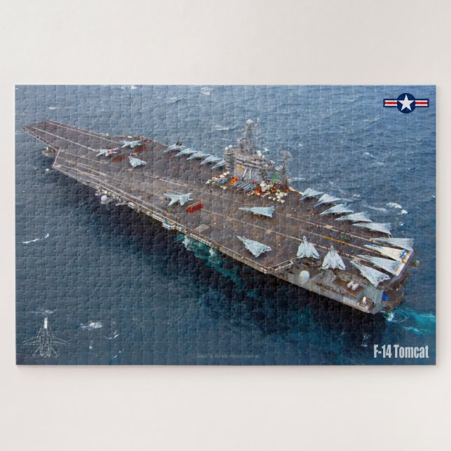 F-14 TOMCAT "CARRIER" (20 x 30 Zoll) (Horizontal)