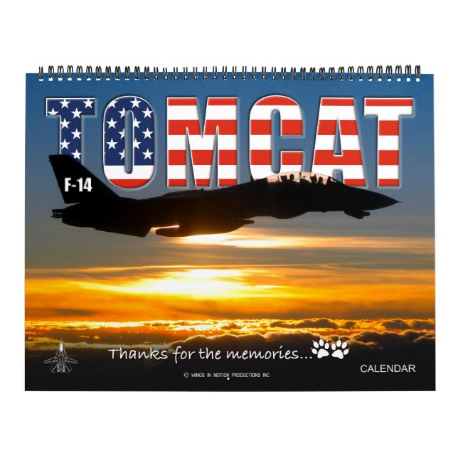 F-14 TOMCAT "Danke für die Erinnerungen..." Kalend Kalender (Titelbild)