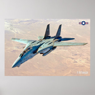 F-14 TOMCAT "DESERT PATROL" POSTER