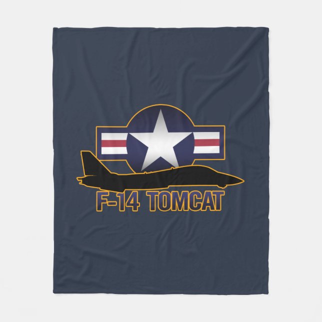 F-14 Tomcat Fleecedecke (Vorderseite)