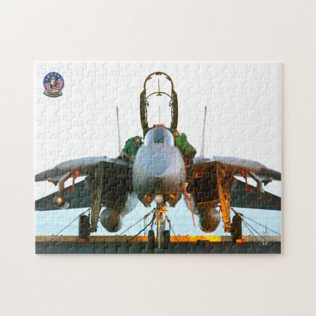 F-14 TOMCAT "FLIGHTDECK" (11 x 14 Zoll) (Horizontal)
