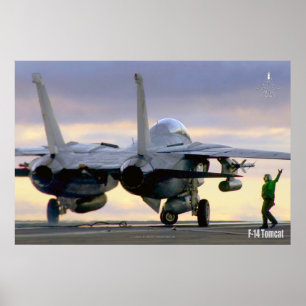 F-14 TOMCAT "FLIGHTDECK" POSTER