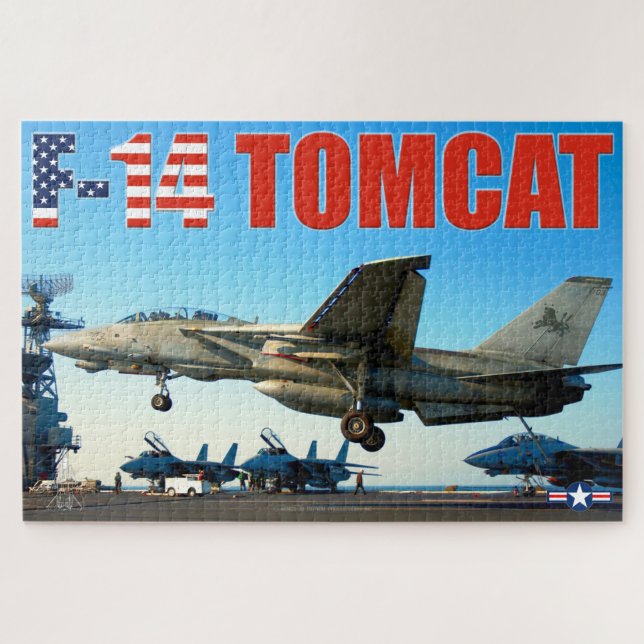 F-14 TOMCAT "HOOK DOWN" (20 x 30 Zoll) (Horizontal)