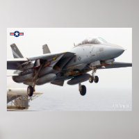 F-14 TOMCAT "LAUNCH" POSTER