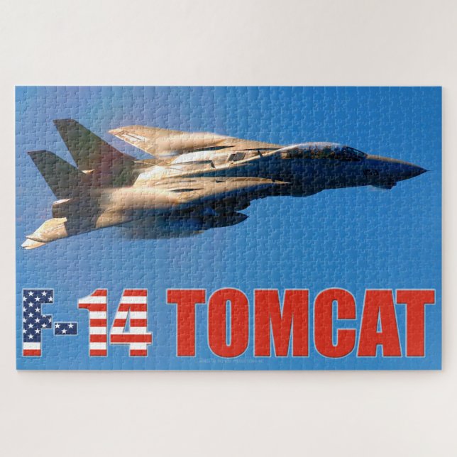 F-14 TOMCAT "MACH RUN" (20 x 30 Zoll) (Horizontal)