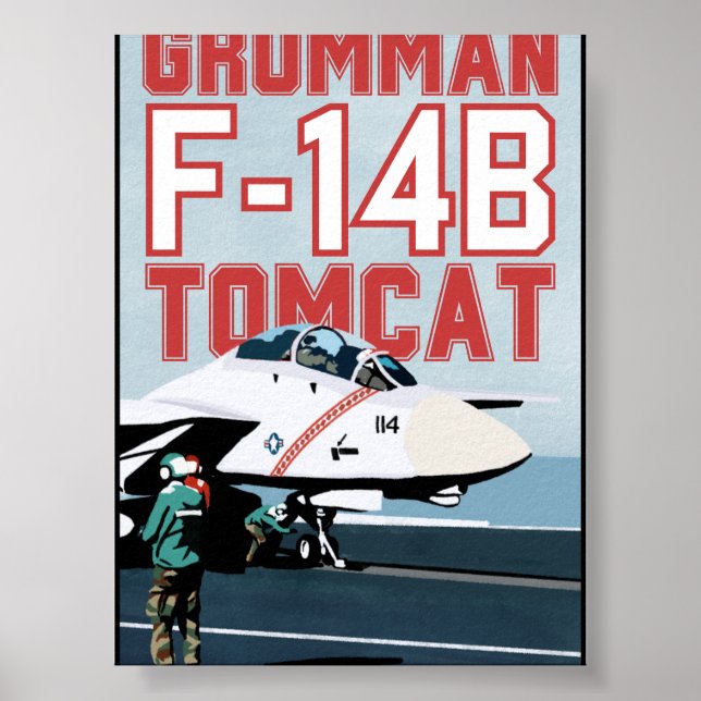 F-14 Tomcat Poster (Vorne)