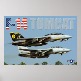 F-14 TOMCAT POSTER