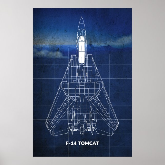 F-14 Tomcat Poster (Vorne)
