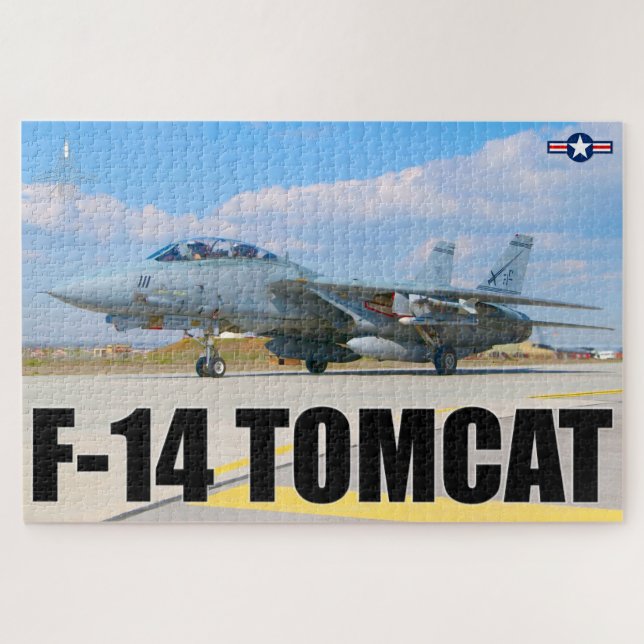 F-14 TOMCAT "PREFLIGHT" (20 x 30 Zoll) (Horizontal)