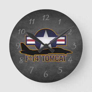 F-14 Tomcat Runde Wanduhr
