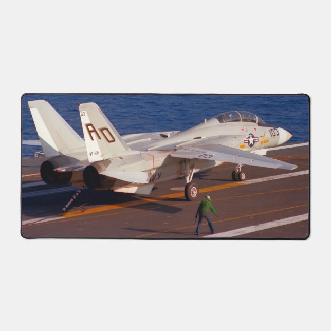 F-14 TOMCAT SCHREIBTISCHUNTERLAGE (Vorderseite)