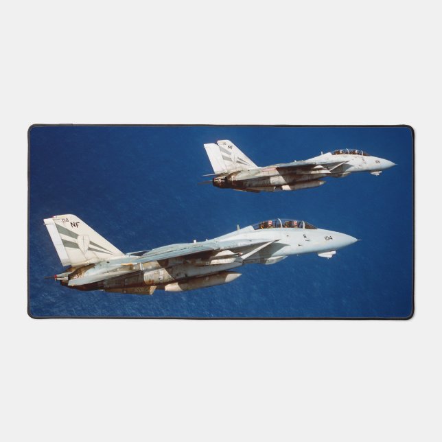 F-14 TOMCAT SCHREIBTISCHUNTERLAGE (Vorderseite)