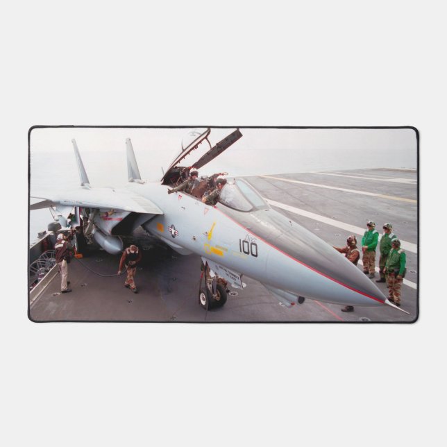F-14 TOMCAT SCHREIBTISCHUNTERLAGE (Vorderseite)