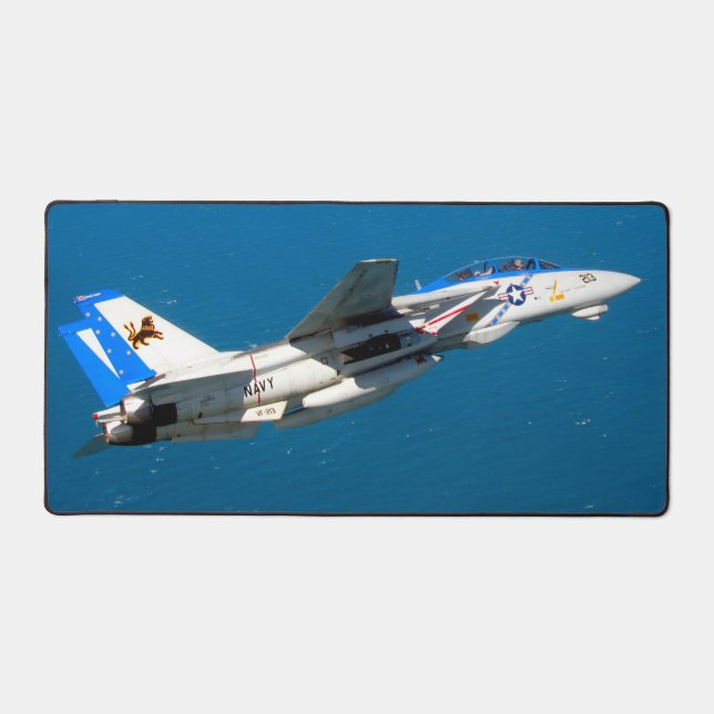 F-14 TOMCAT SCHREIBTISCHUNTERLAGE (Vorderseite)