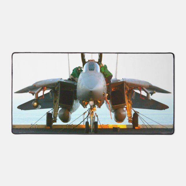 F-14 TOMCAT SCHREIBTISCHUNTERLAGE (Vorderseite)