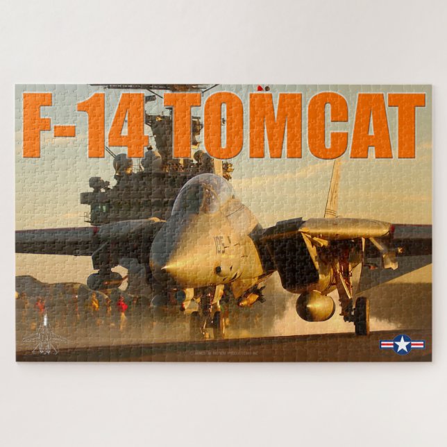 F-14 TOMCAT "SUNSET LAUNCH" (20 x 30 Zoll) (Horizontal)