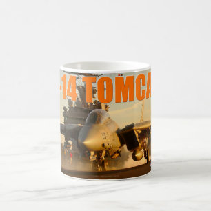 F-14 TOMCAT "SUNSET LAUNCH" KAFFEETASSE