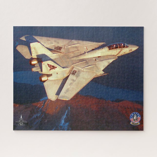 F-14 TOMCAT "SWING WING" (16 x 20 Zoll) (Horizontal)
