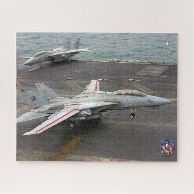 F-14 TOMCAT "TRAP" (16 x 20 Zoll) (Horizontal)