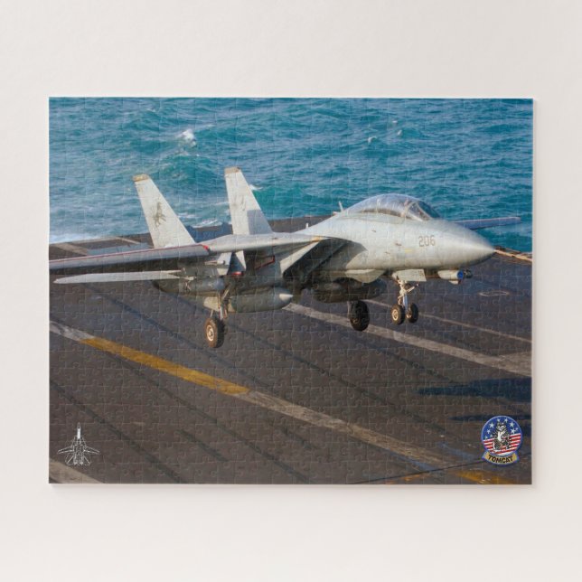 F-14 TOMCAT "TRAP" (16 x 20 Zoll) (Horizontal)