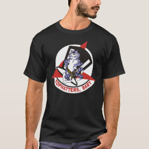 F-14 Tomcat VF-14 Tophatters   T-Shirt