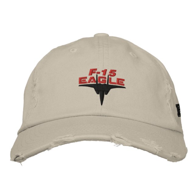 F-15 High Tech Eagle Casquette de golf (Devant)