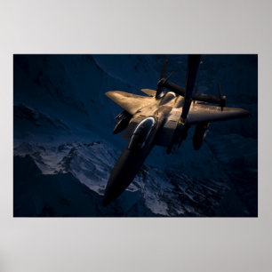 F-15 Streik Eagle Poster