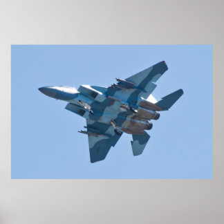 F-15D Adler WA AF 80 0058 Bankwesen Poster