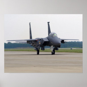 F-15E from Seymour Johnson AFB at Shaw AFB, SC. Poster
