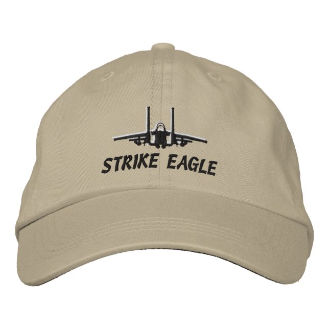 F-15E Golf Hat Bestickte Kappe (Vorderseite)