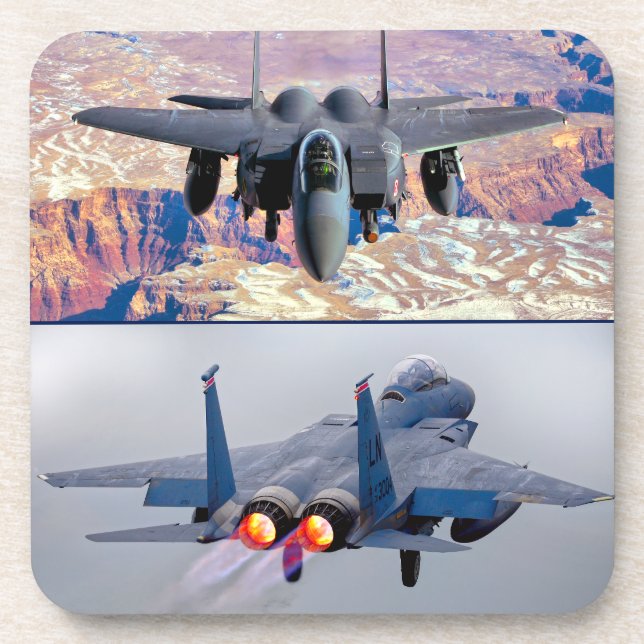 F-15E STRIKE EAGLE GETRÄNKEUNTERSETZER (Vorderseite)
