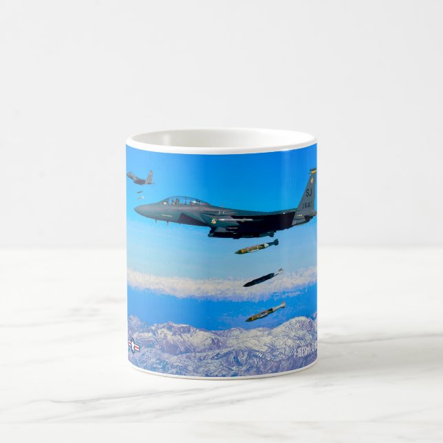 F-15E STRIKE EAGLE KAFFEETASSE (Mittel)